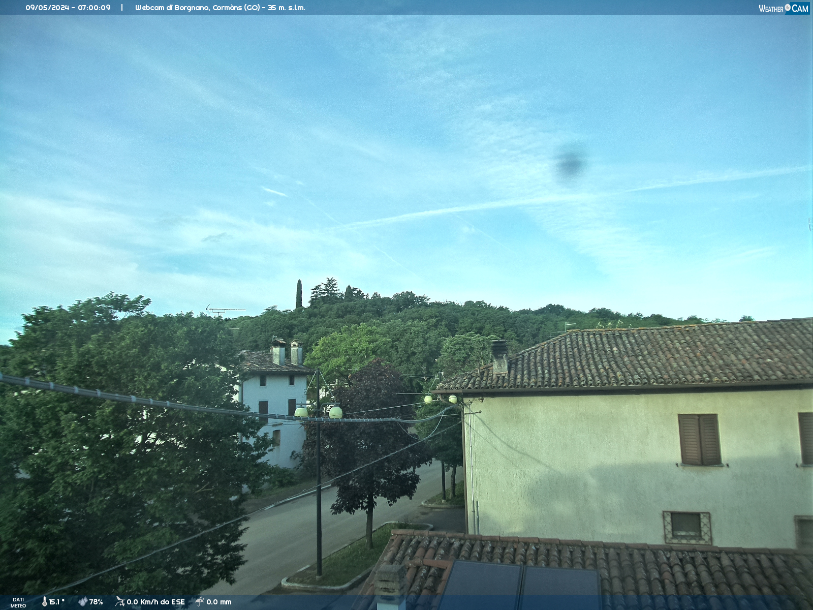 webcam Borgnano (GO) -  Claudio Bertos