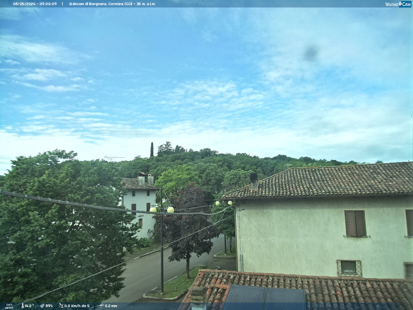 webcam Borgnano (GO) -  Claudio Bertos