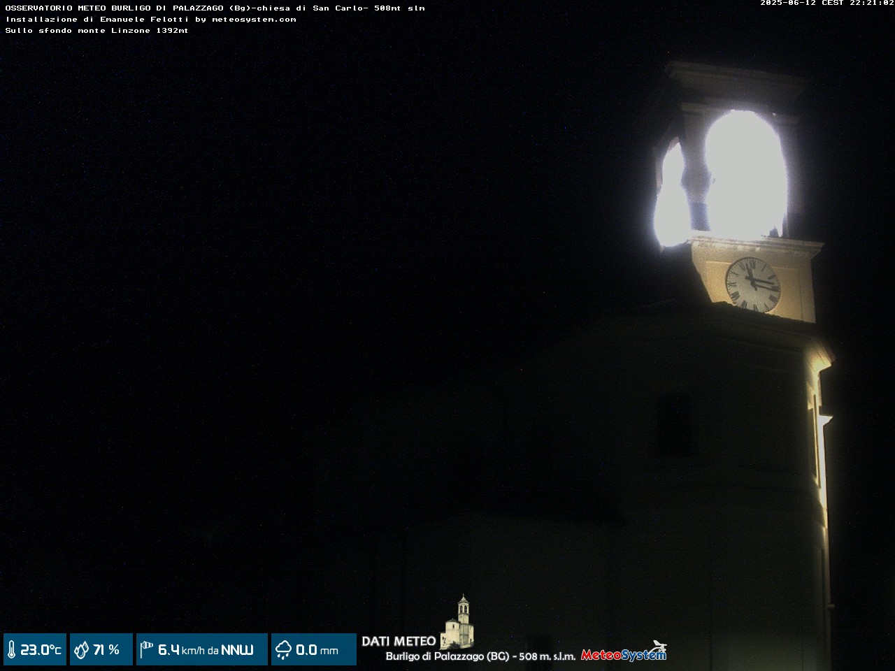 immagine della webcam nei dintorni di Ponte San Pietro: webcam Palazzago
