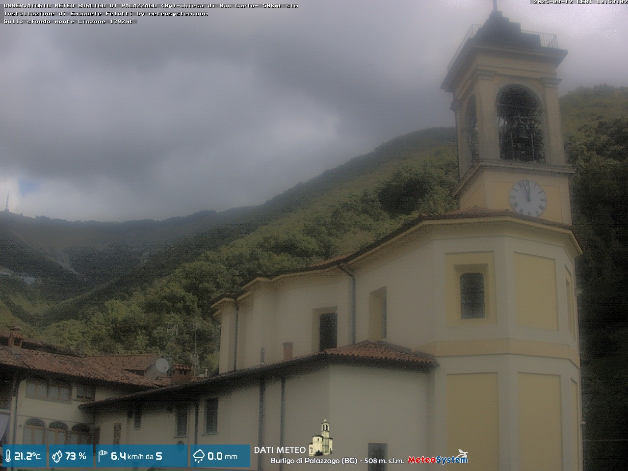 immagine della webcam nei dintorni di Oggiono: webcam Palazzago