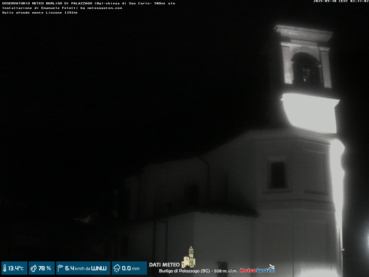 immagine della webcam nei dintorni di Oggiono: webcam Palazzago