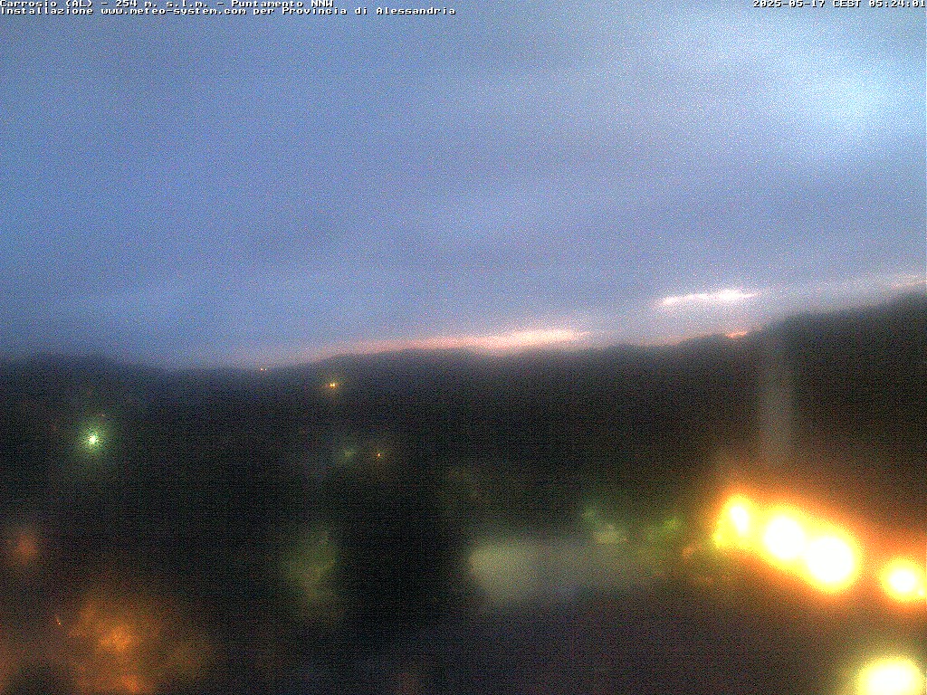 immagine della webcam nei dintorni di Serra Riccò: webcam Carrosio