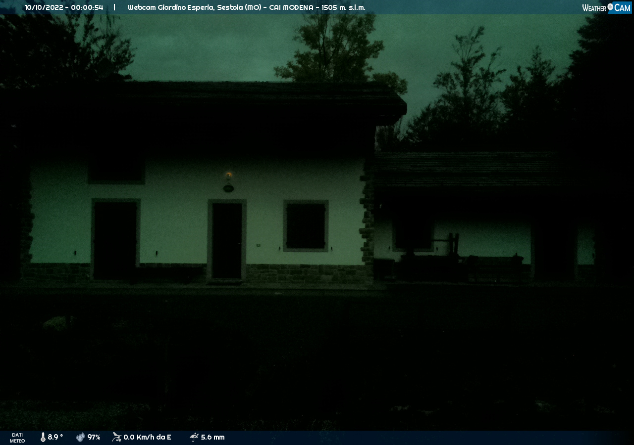 webcam Giardino Esperia (MO)