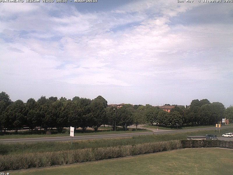 immagine della webcam nei dintorni di Novi di Modena: webcam San Prospero