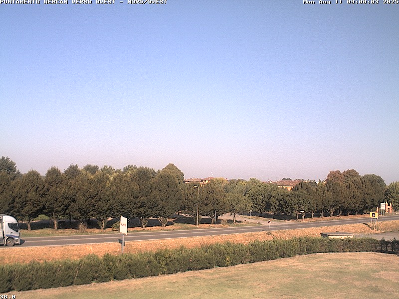 immagine della webcam nei dintorni di San Damaso: webcam San Prospero