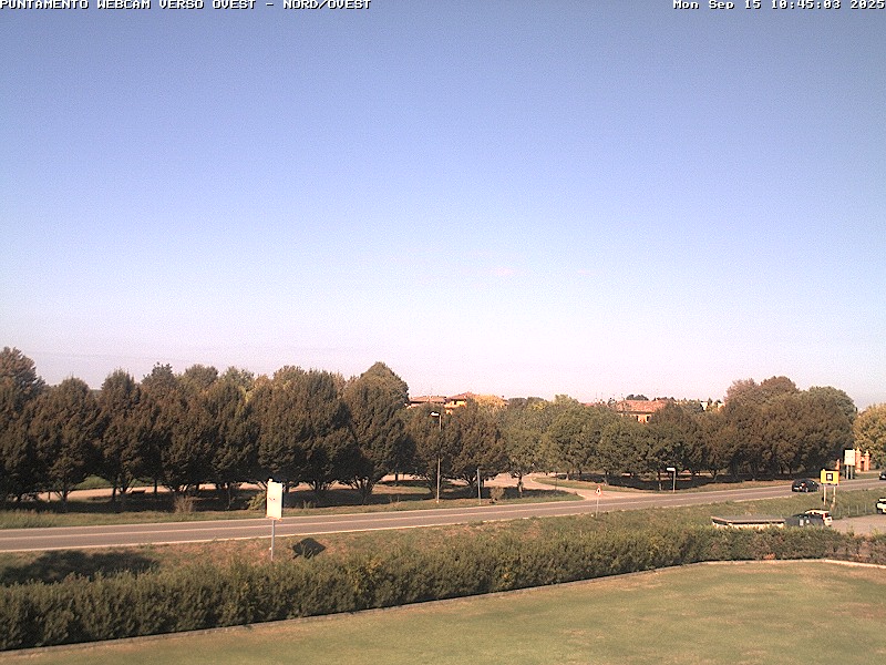 immagine della webcam nei dintorni di Sant'Agata Bolognese: webcam San Prospero