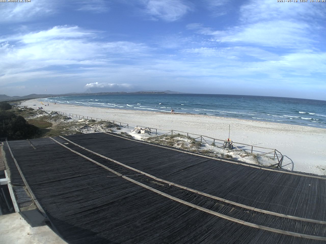 Preview delle webcam di San Teodoro spiaggia la Cinta