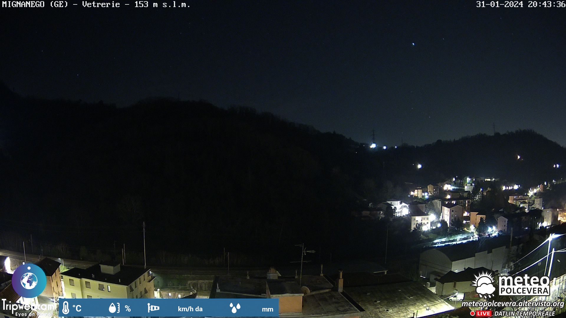 immagine della webcam nei dintorni di Arenzano: webcam Mignanego