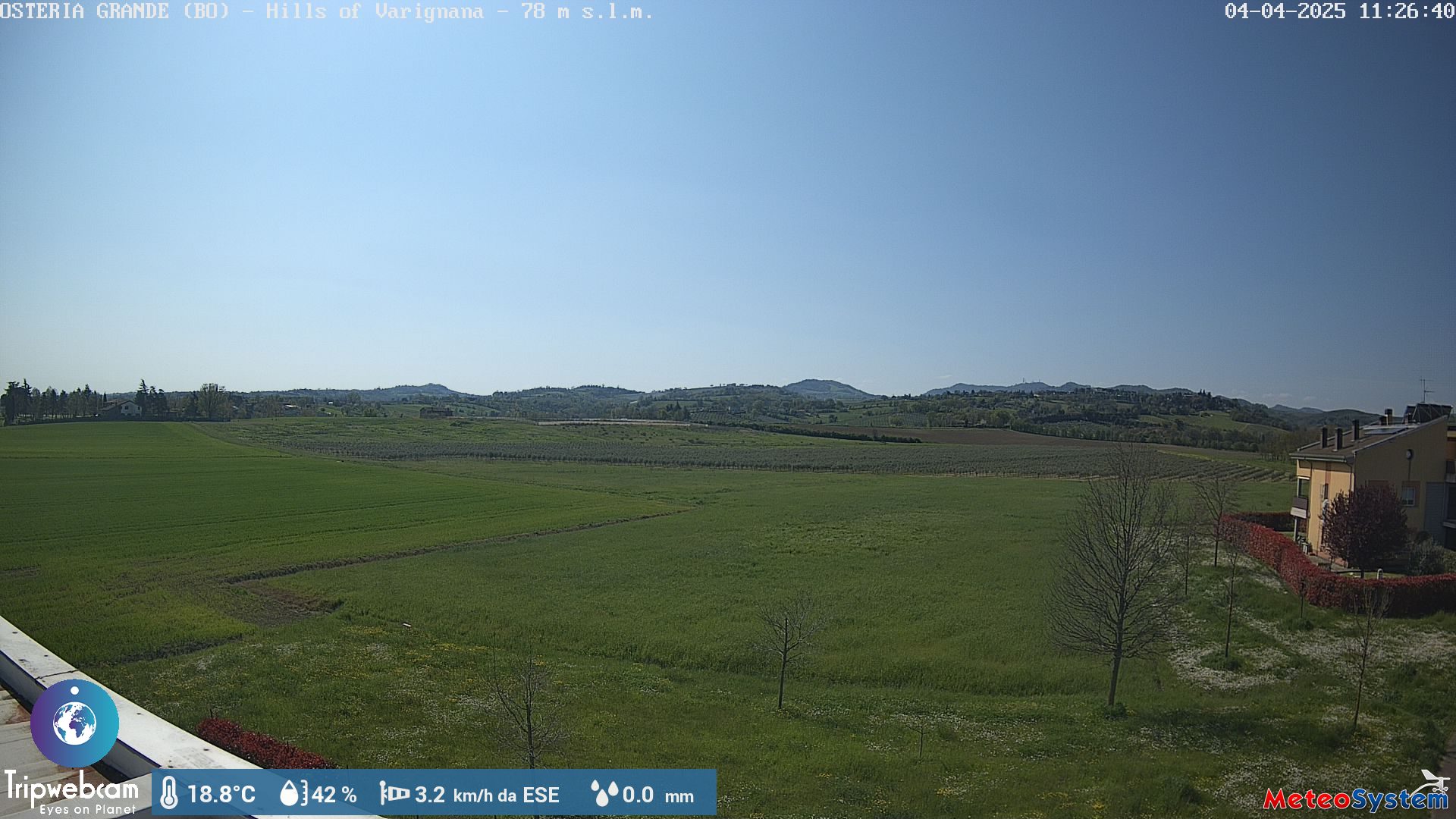 Webcam di Osteria Grande - Castel San Pietro