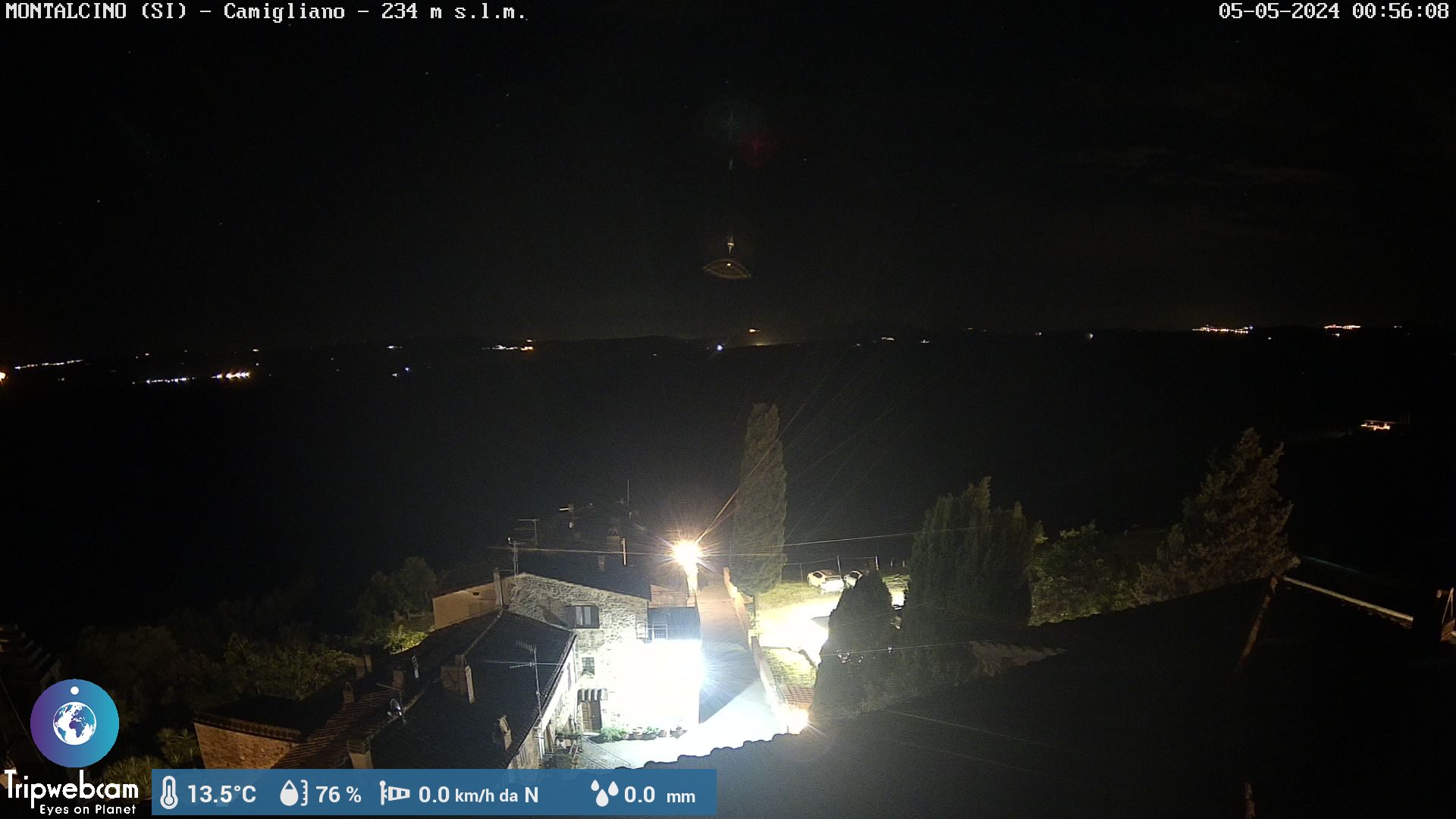 webcam Camigliano, Montalcino
