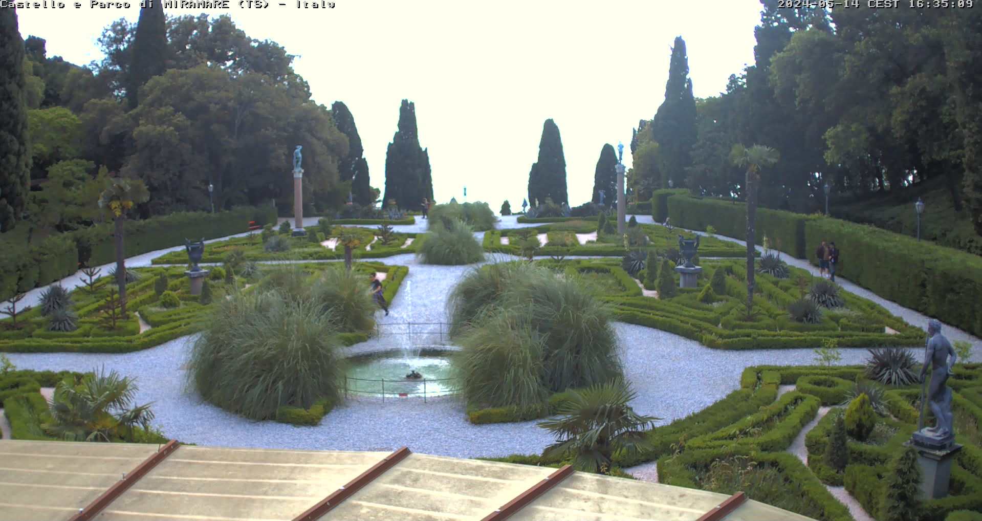 Webcam Parco del Castello di Miramare